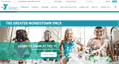 Desktop Screenshot of greatermorristownymca.org